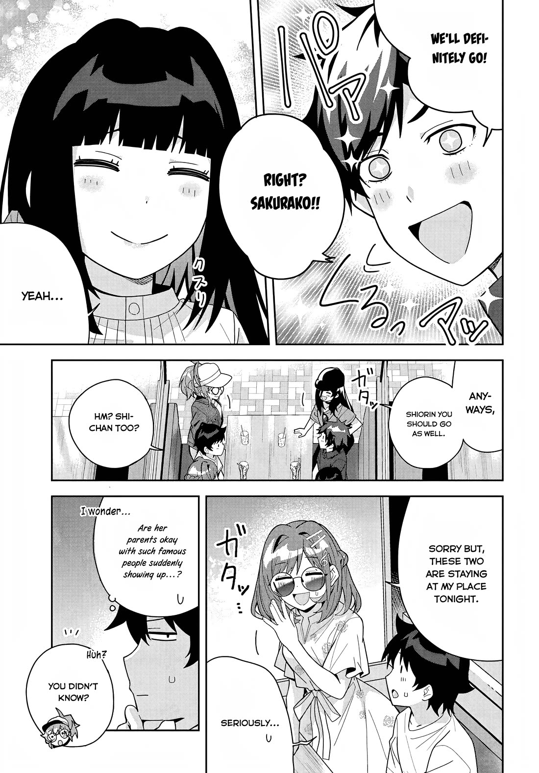 Classmate No Moto Idol Ga, Tonikaku Kyodou Fushin Nan Desu - Chapter 18: Suprised At The Family Restaurant!?