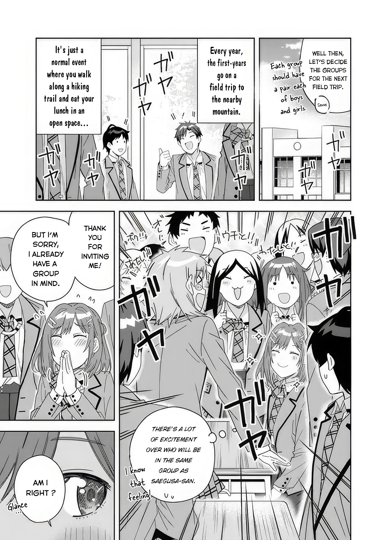 Classmate No Moto Idol Ga, Tonikaku Kyodou Fushin Nan Desu - Vol.1 Chapter 4: Let's Go On A Field Trip