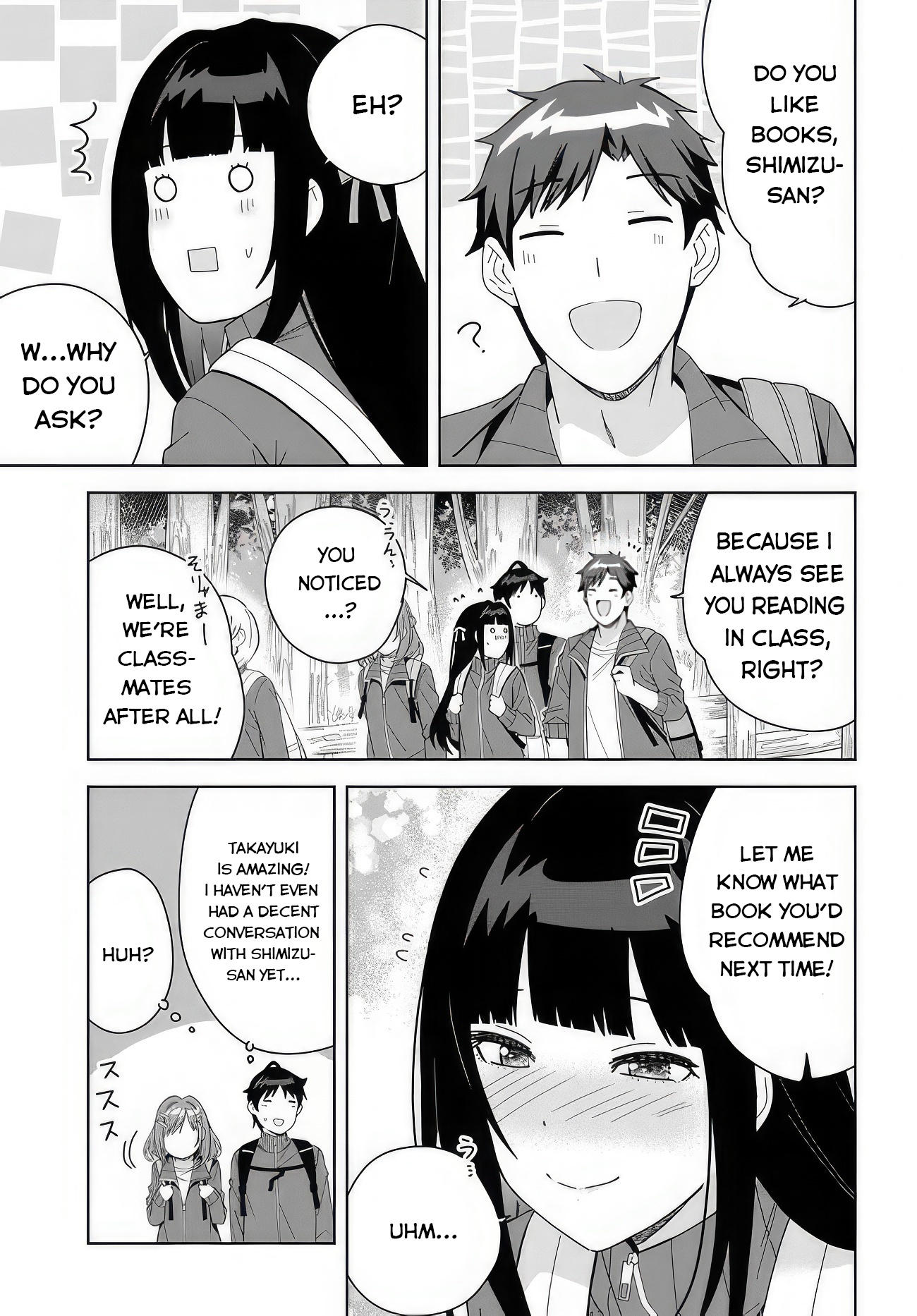 Classmate No Moto Idol Ga, Tonikaku Kyodou Fushin Nan Desu - Vol.1 Chapter 4: Let's Go On A Field Trip