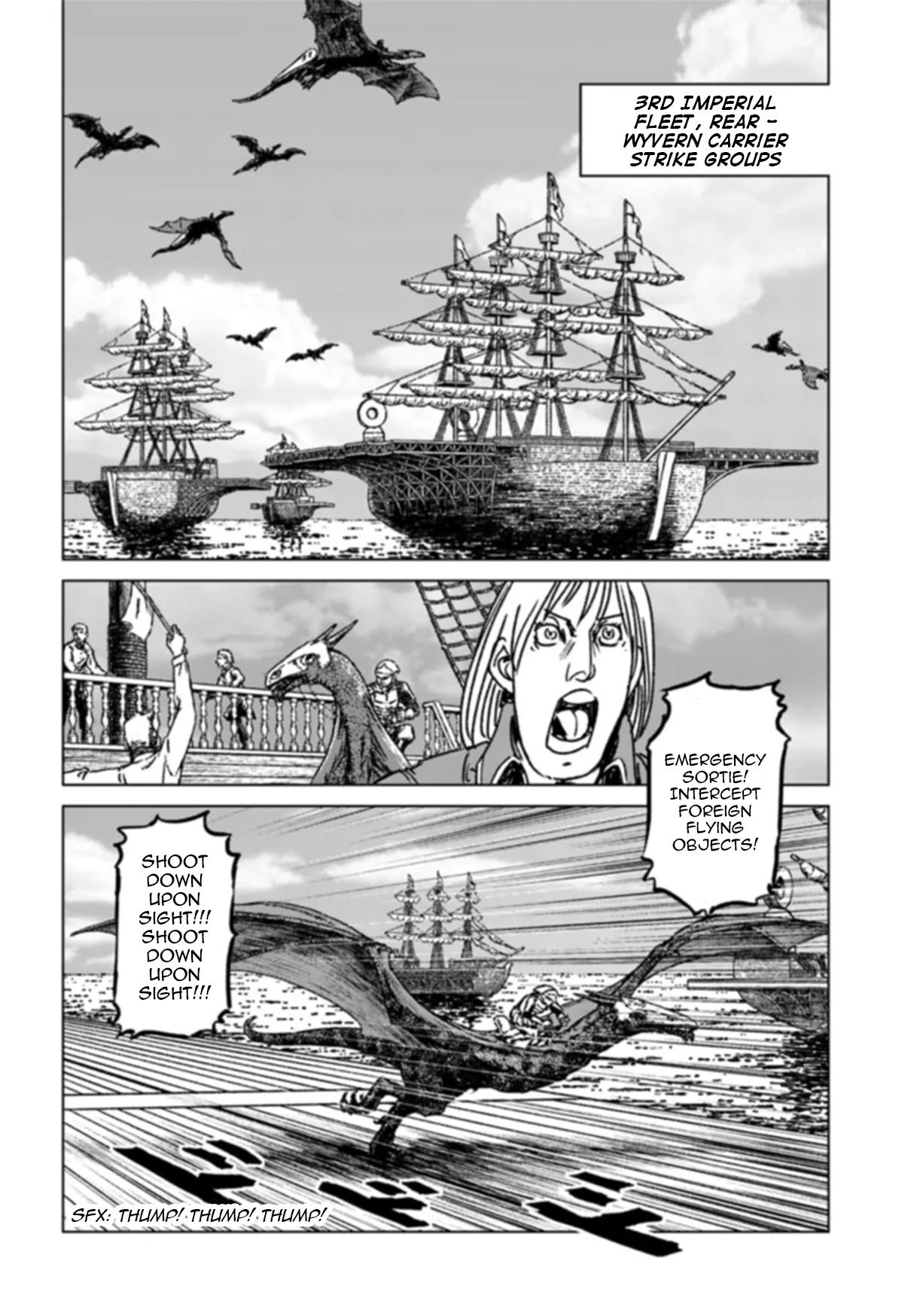 Nihonkoku Shoukan - Chapter 41: Airstrike Begins