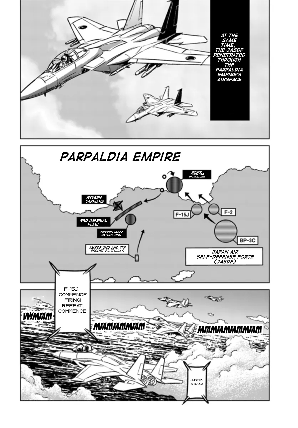 Nihonkoku Shoukan - Chapter 41: Airstrike Begins