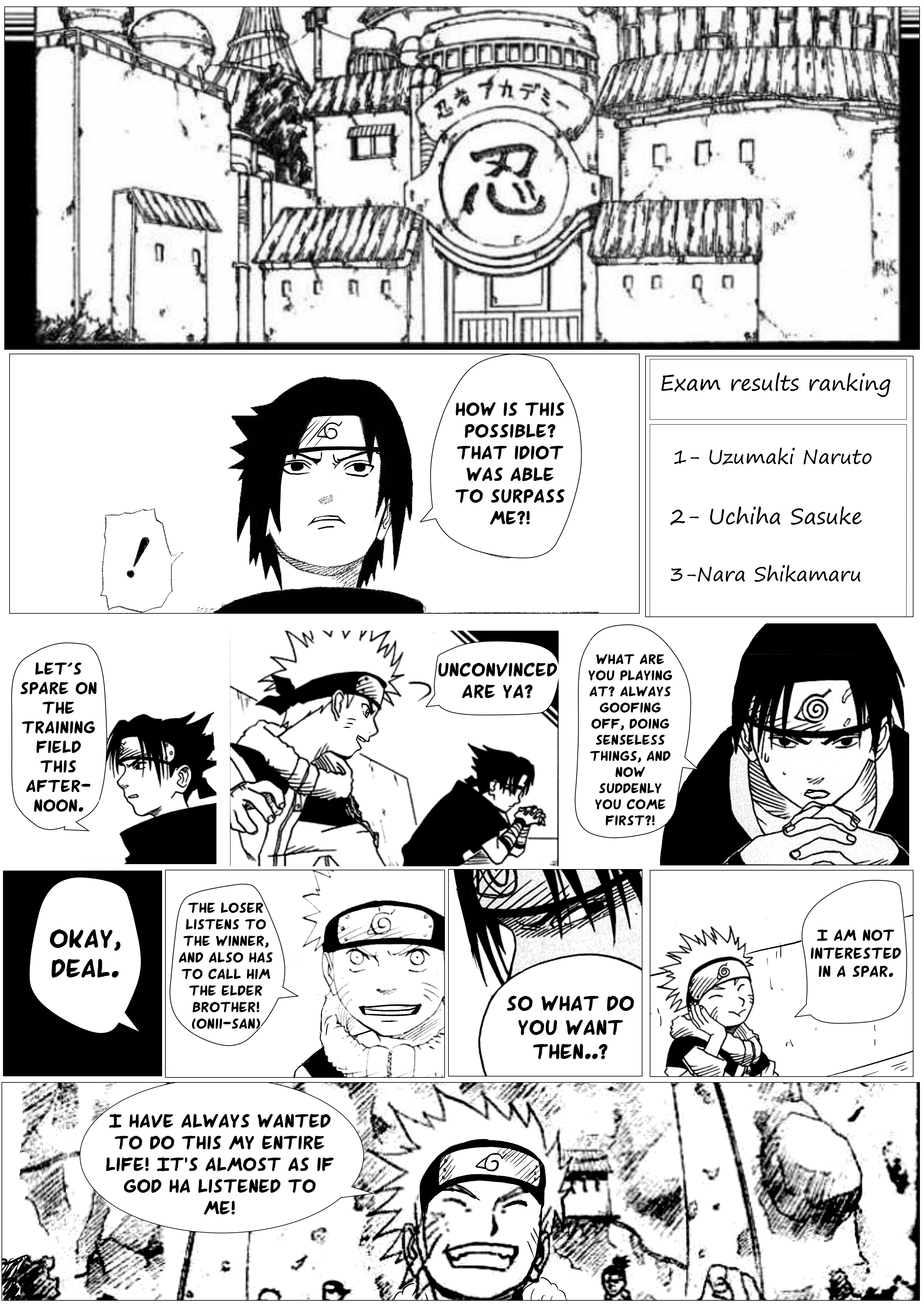 Naruto Reborn! (Doujinshi) - Chapter 4