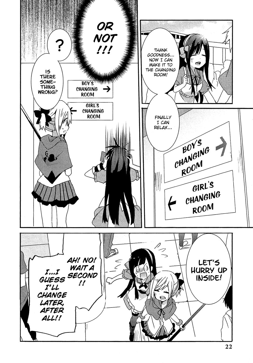 Josou Shounen Anthology Comic - Vol.17 Chapter 17.2: Misaki-Chan To Azami-Kun 2 (Sakano Anri)