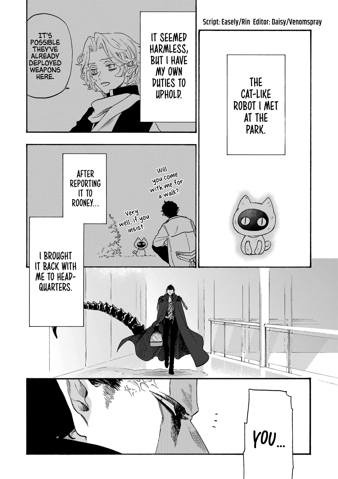 Mr. Villain's Day Off - Chapter 49: The Evil Organization And The Cat Robot