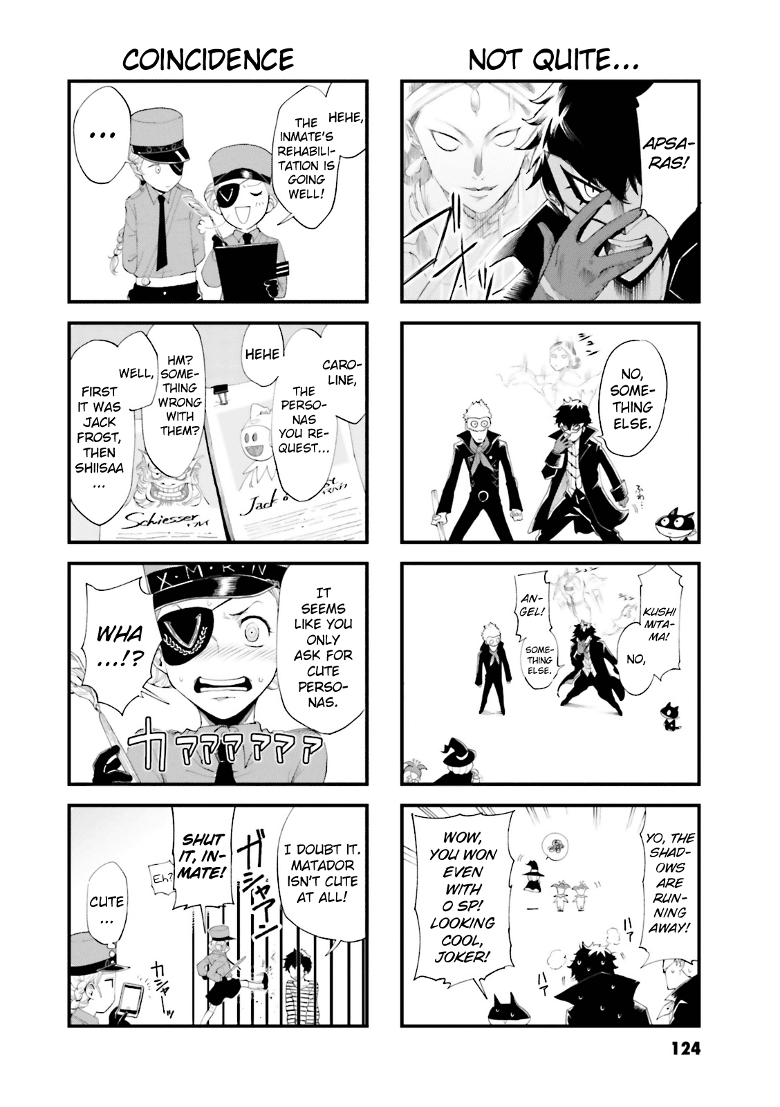 Persona 5 A La Carte Anthology - Chapter 13: Persona 5 4-Koma X13 [End]