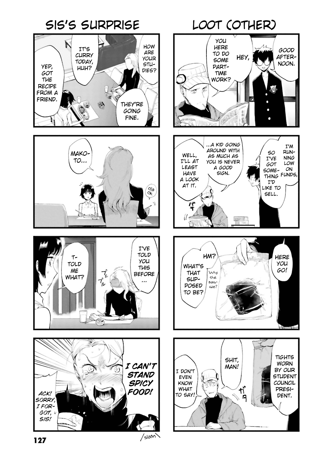 Persona 5 A La Carte Anthology - Chapter 13: Persona 5 4-Koma X13 [End]