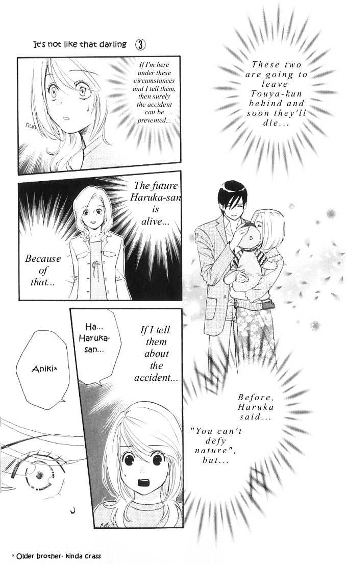 It's Not Like That, Darling - Vol.3 Chapter 13 : Choose For The Future