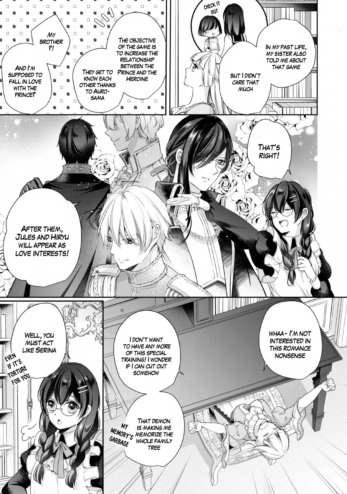 A Bellicose Lady Got Reincarnated!? ~It's An Impossibly Hard Game Where I Would Die If I Don't Fall In Love - Chapter 2