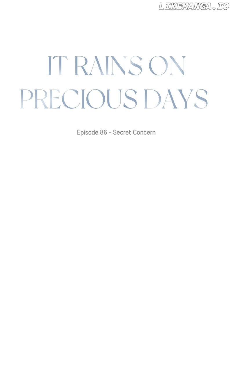 It Rains On Precious Days - Chapter 87