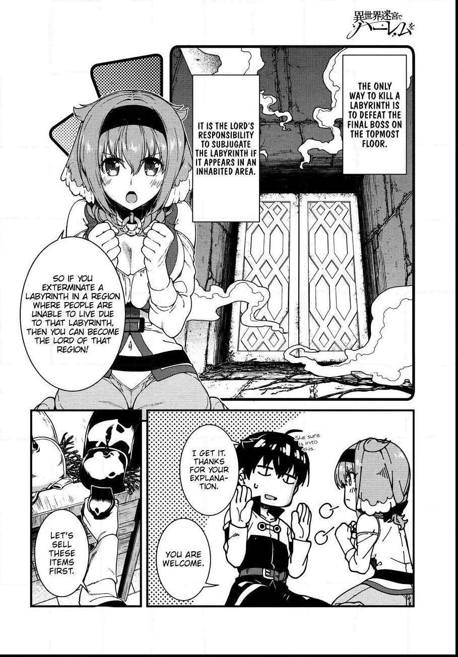 Isekai Meikyuu De Harem O - Chapter 7.2