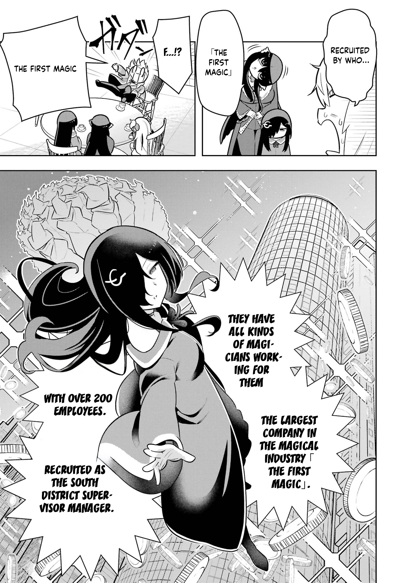 Though Young People Recoil From Entering The Black Magic Industry, I Found Its Treatment Of Employees Quite Good When I Entered It, And The President And Familiar Are Cute Too So Everything Is Awesome - Vol.8 Chapter 42: Senpai Gets Headhunted?!