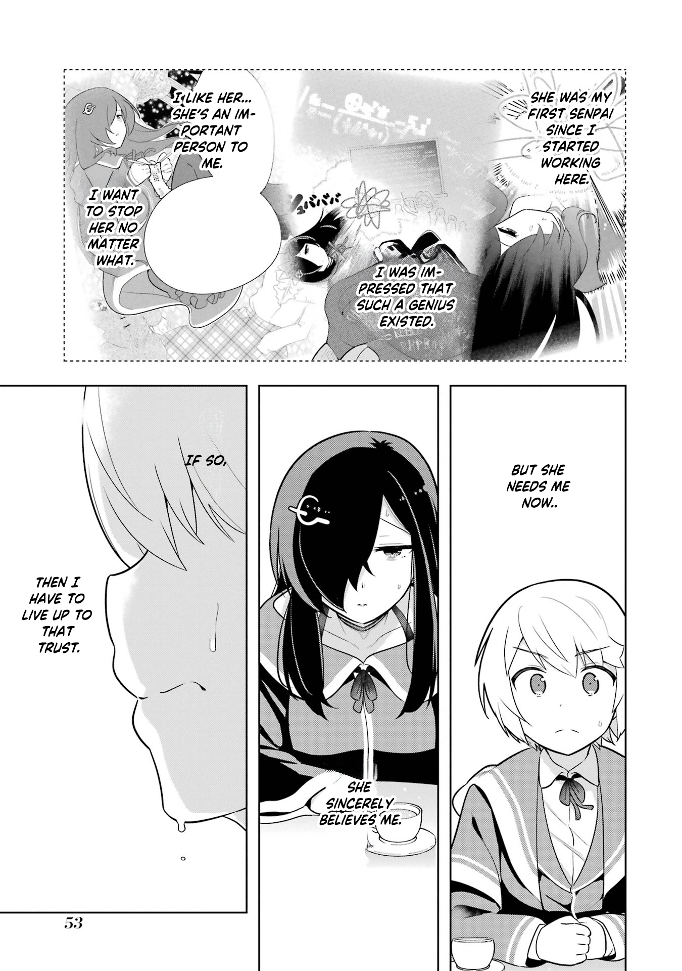 Though Young People Recoil From Entering The Black Magic Industry, I Found Its Treatment Of Employees Quite Good When I Entered It, And The President And Familiar Are Cute Too So Everything Is Awesome - Vol.8 Chapter 42: Senpai Gets Headhunted?!