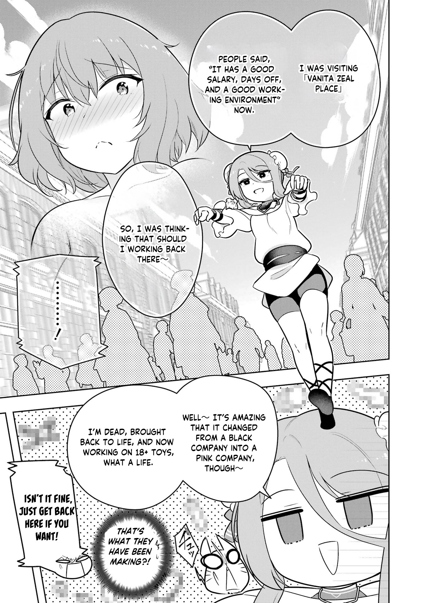 Though Young People Recoil From Entering The Black Magic Industry, I Found Its Treatment Of Employees Quite Good When I Entered It, And The President And Familiar Are Cute Too So Everything Is Awesome - Vol.8 Chapter 42: Senpai Gets Headhunted?!