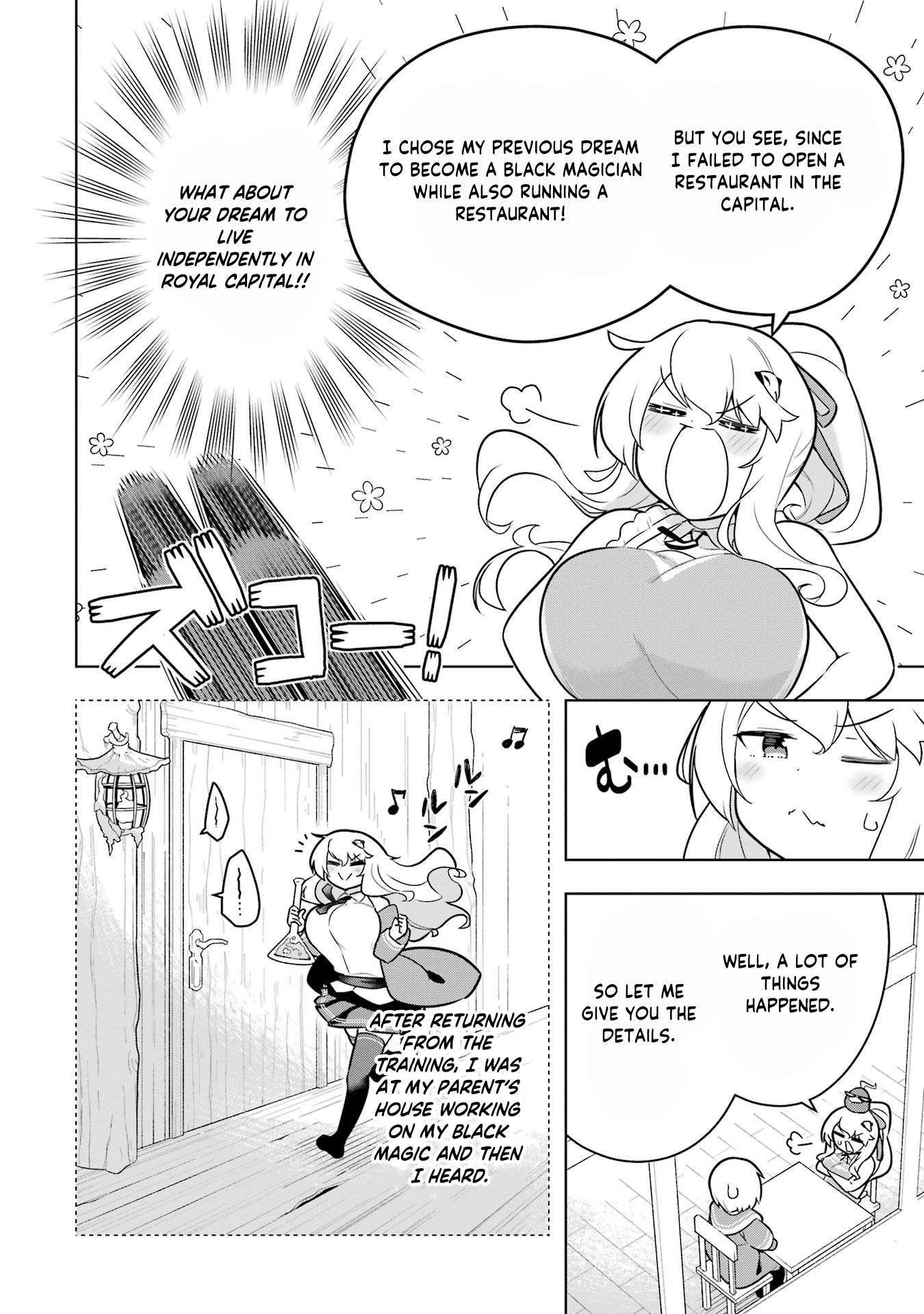 Though Young People Recoil From Entering The Black Magic Industry, I Found Its Treatment Of Employees Quite Good When I Entered It, And The President And Familiar Are Cute Too So Everything Is Awesome - Vol.8 Chapter 41: Elanor's New Job