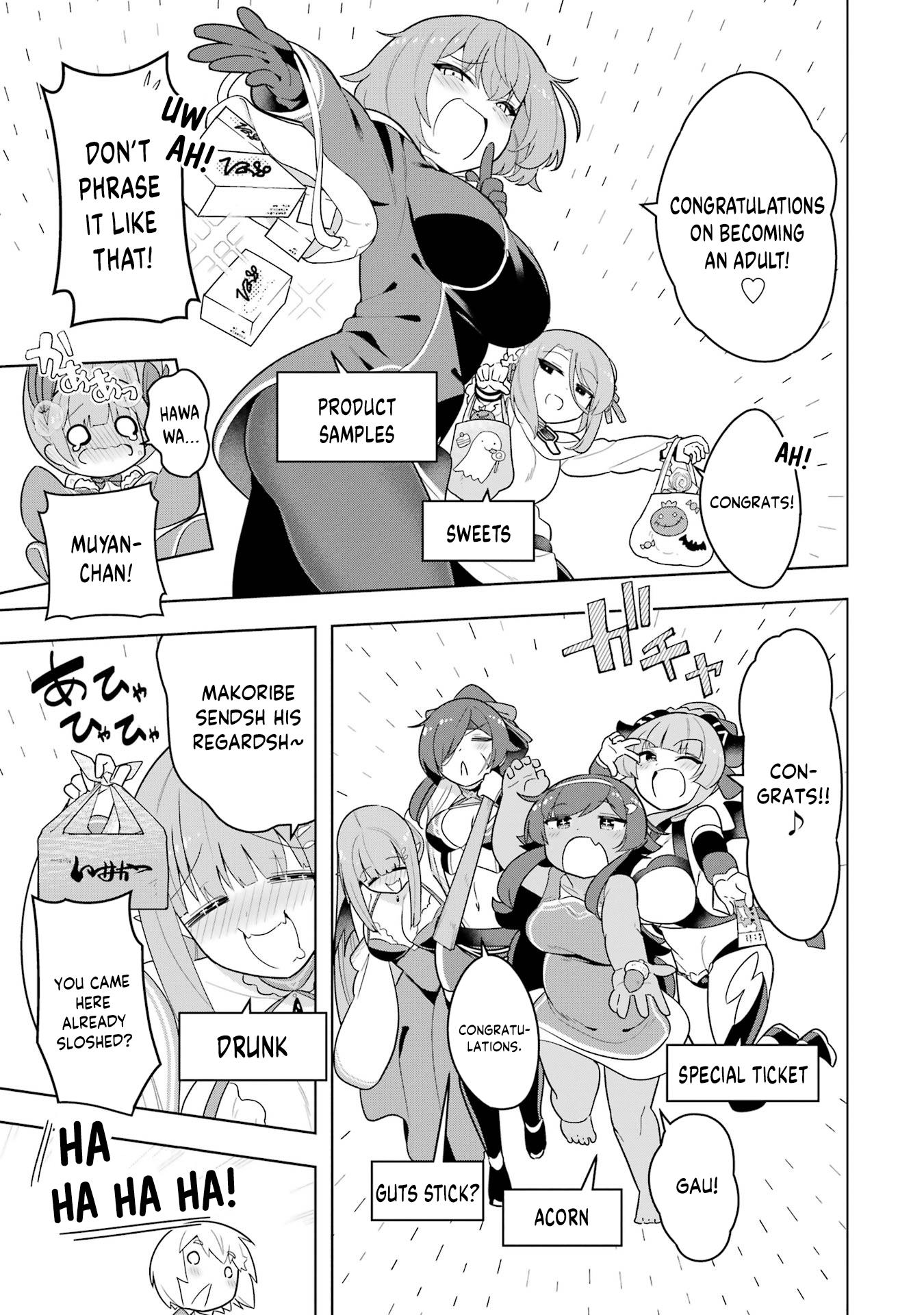 Though Young People Recoil From Entering The Black Magic Industry, I Found Its Treatment Of Employees Quite Good When I Entered It, And The President And Familiar Are Cute Too So Everything Is Awesome - Vol.8 Chapter 46: Franz's Coming Of Age Ceremony