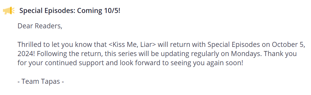 Kiss Me Liar - Chapter 48.5