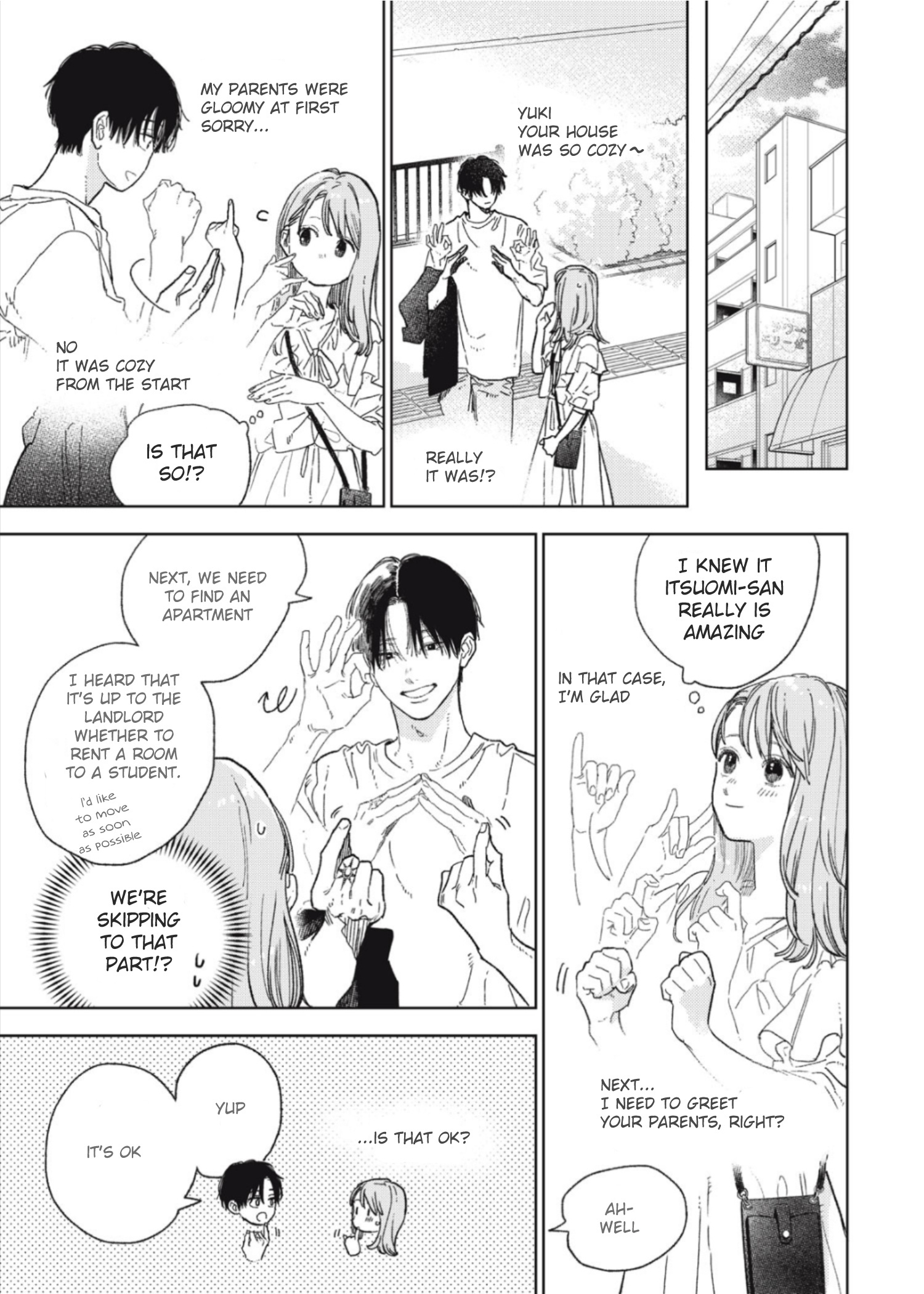 Yubisaki To Renren - Vol.9 Chapter 33: Hand Sign