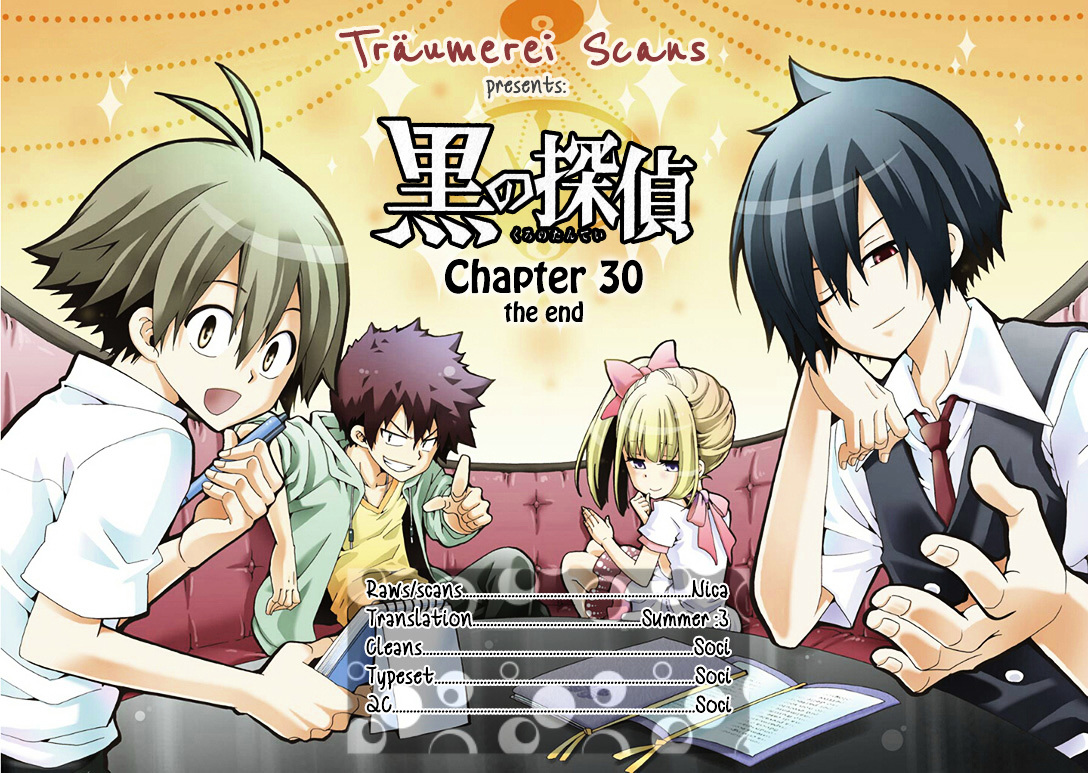 Kuro No Tantei - Vol.7 Chapter 30 : Case 30. The End And A Beginning [Final]