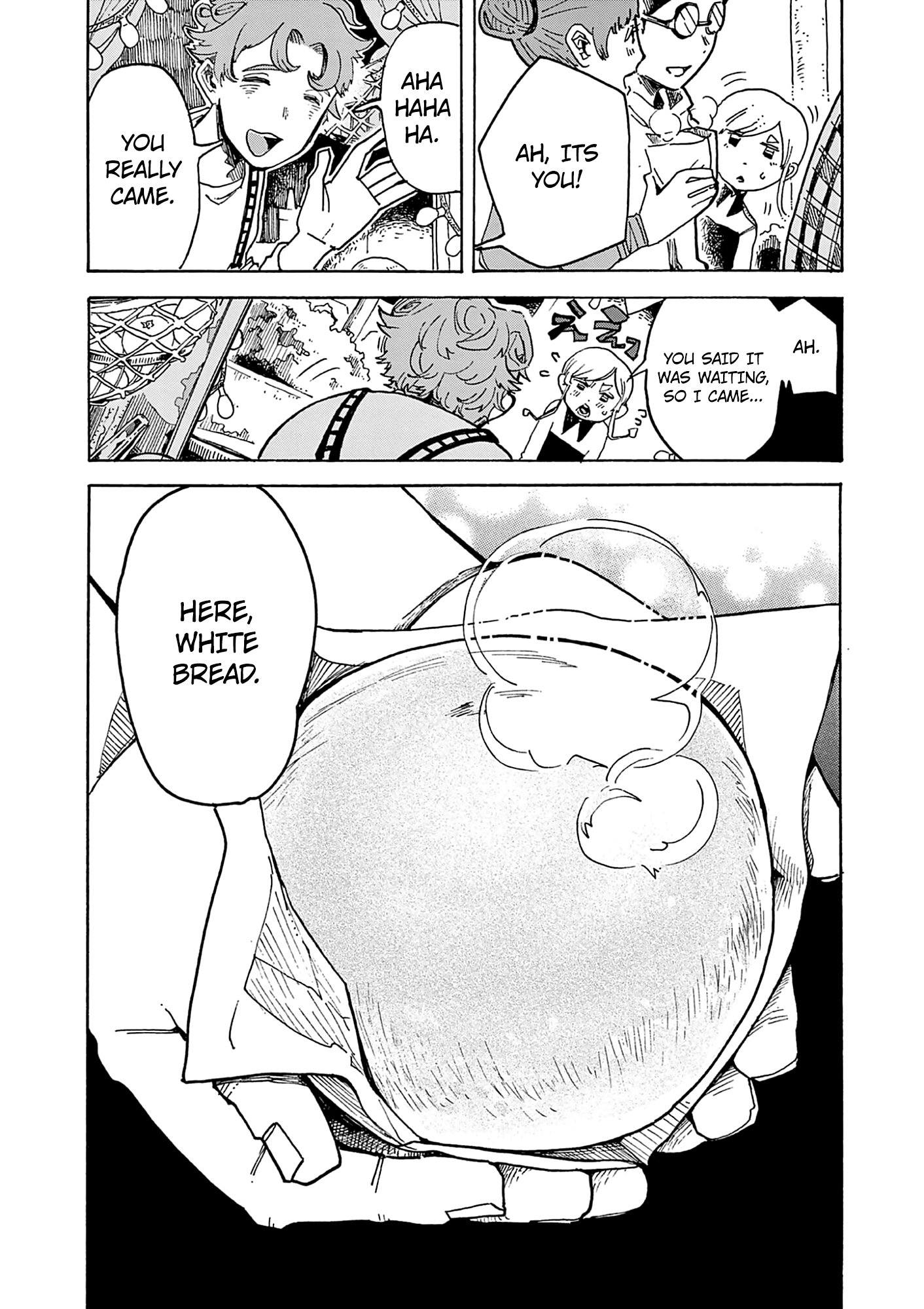 Kurukuru Kuruma Mimura Pan - Vol.1 Chapter 1: White Bread