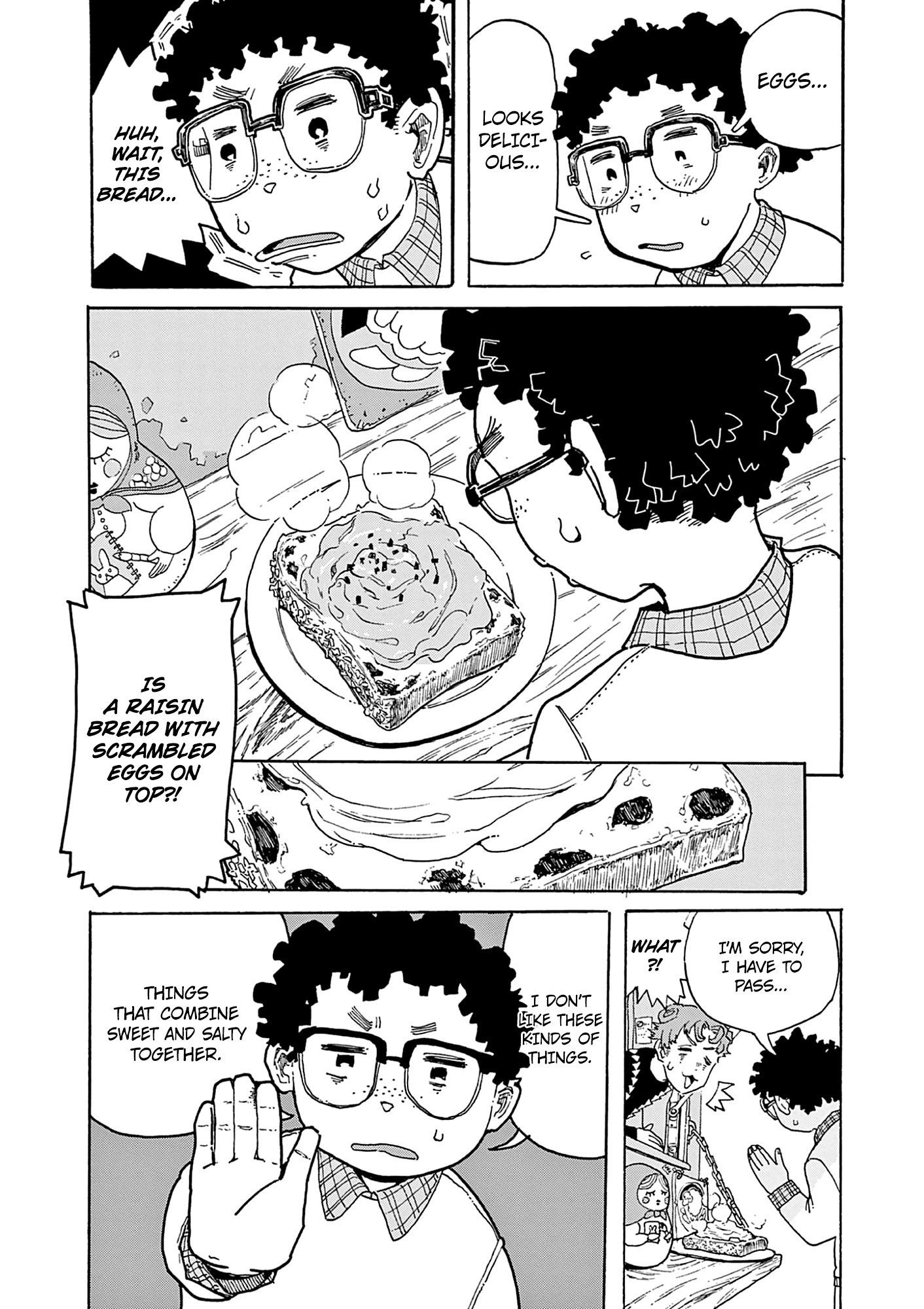 Kurukuru Kuruma Mimura Pan - Vol.1 Chapter 3: Raisin Bread