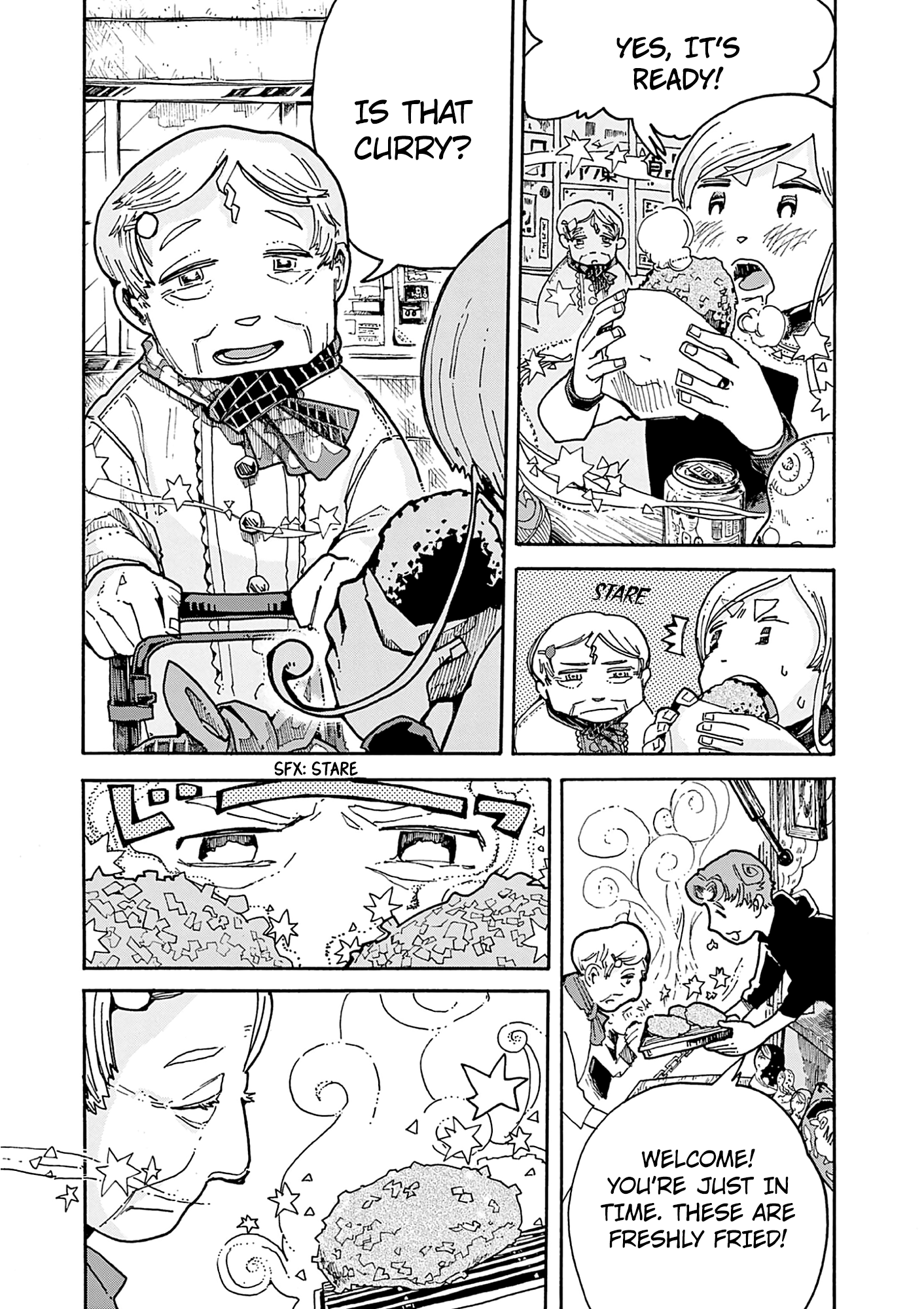 Kurukuru Kuruma Mimura Pan - Vol.1 Chapter 4: Curry Bread