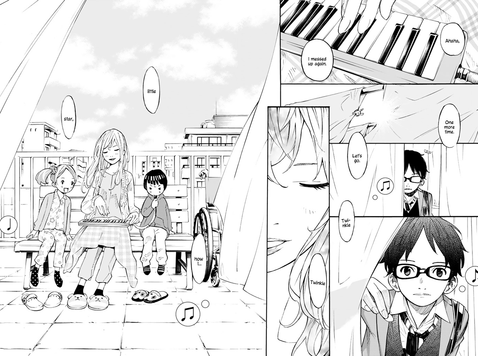 Shigatsu Wa Kimi No Uso - Vol.9 Chapter 36 : Punch