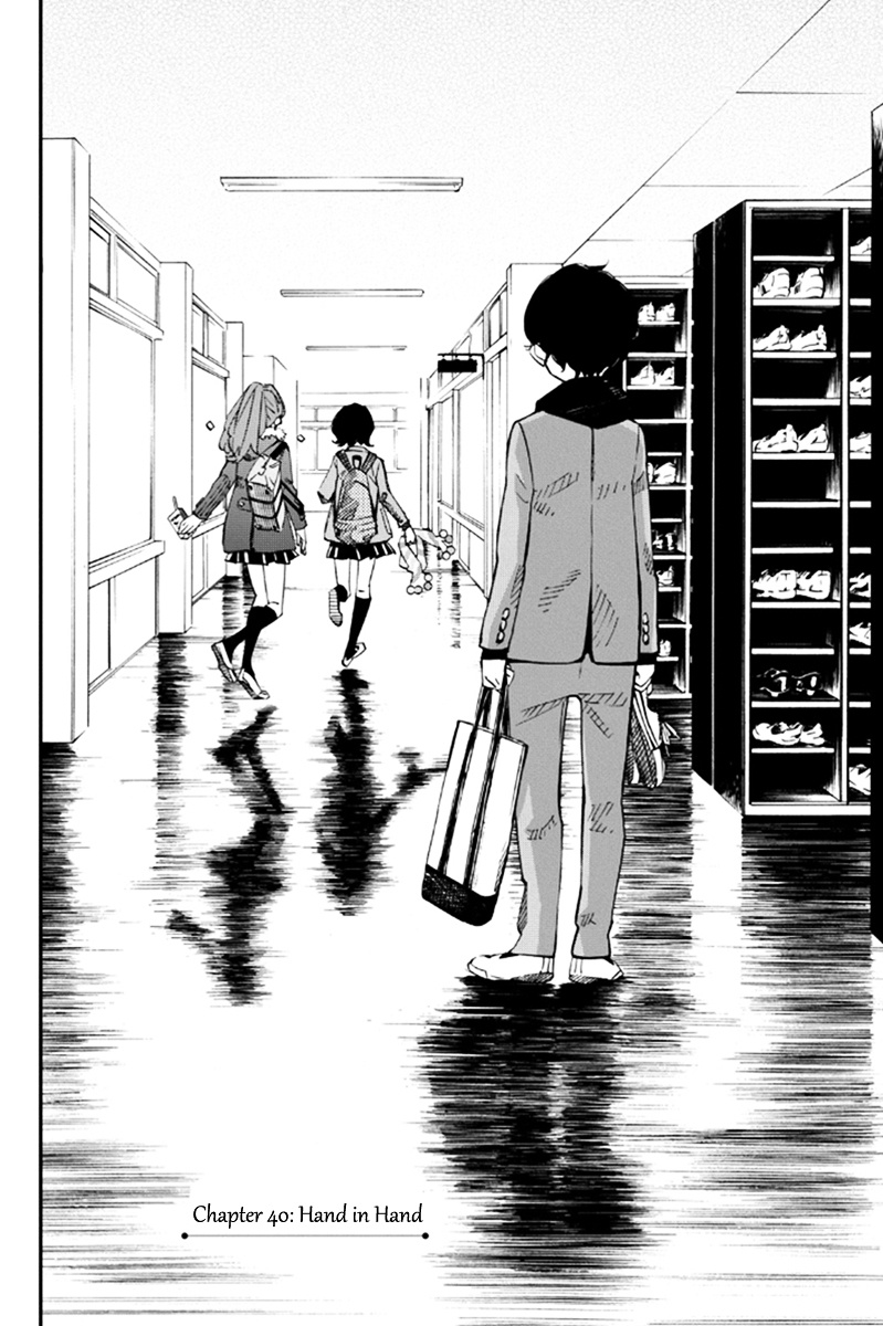 Shigatsu Wa Kimi No Uso - Vol.10 Chapter 40 : Hand In Hand