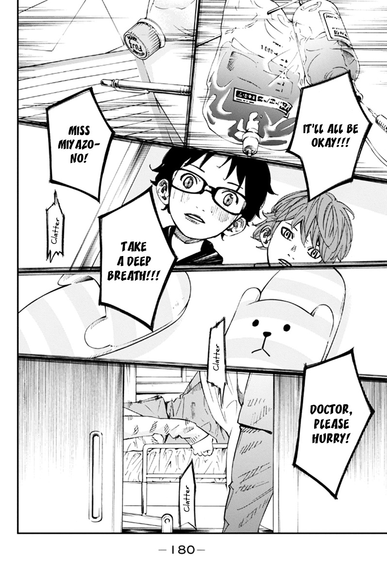 Shigatsu Wa Kimi No Uso - Vol.10 Chapter 40 : Hand In Hand