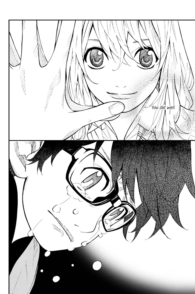 Shigatsu Wa Kimi No Uso - Vol.10 Chapter 40 : Hand In Hand