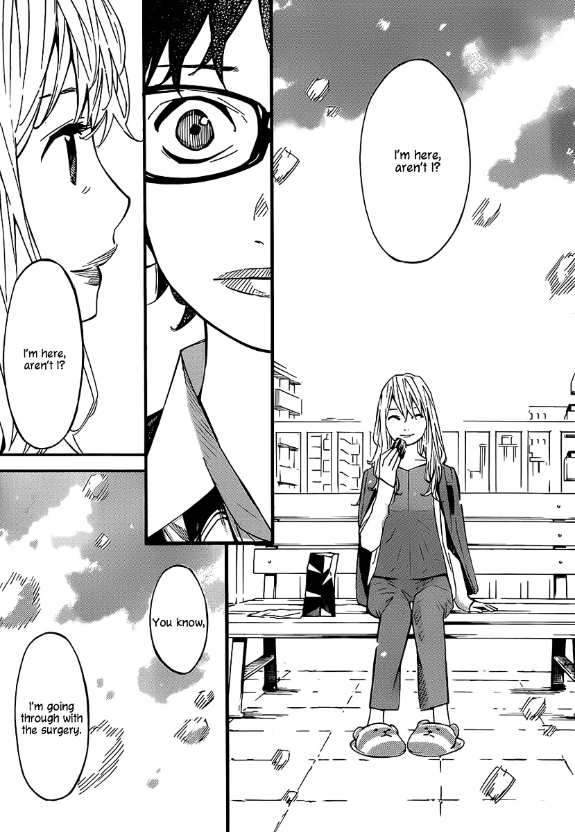 Shigatsu Wa Kimi No Uso - Vol.11 Chapter 41