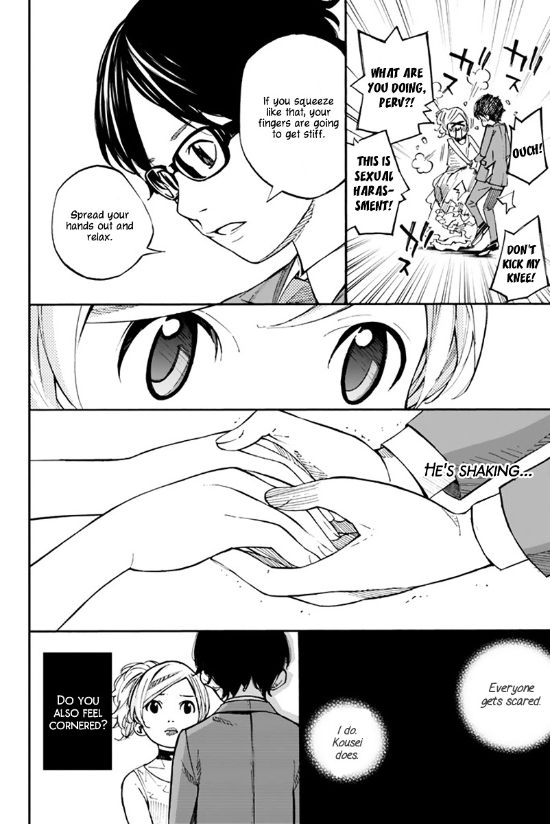 Shigatsu Wa Kimi No Uso - Vol.9 Chapter 34