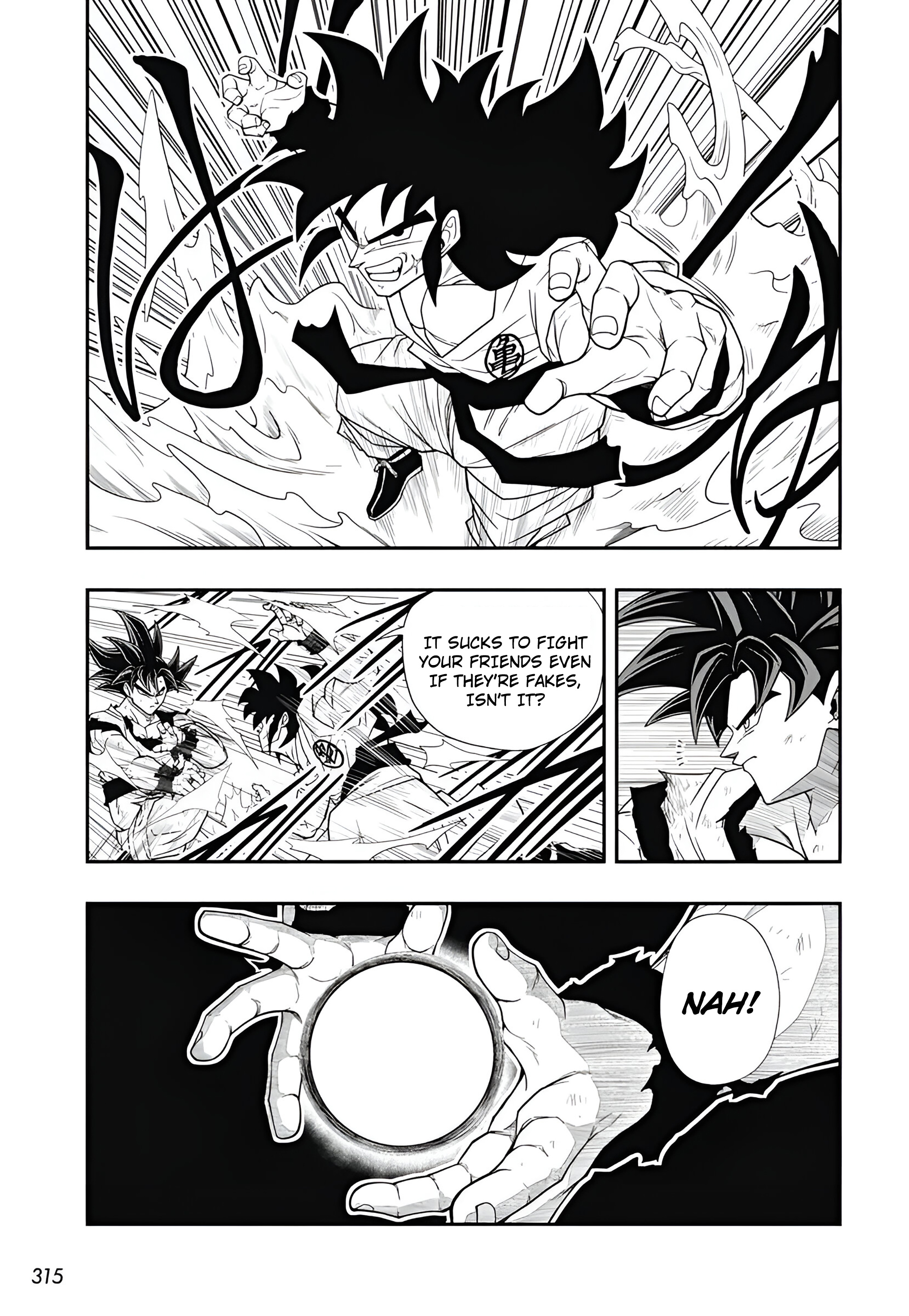 Super Dragon Ball Heroes: Meteor Mission! - Vol.1 Chapter 6: The Blue Heroes Who Pierce Through Evil!!