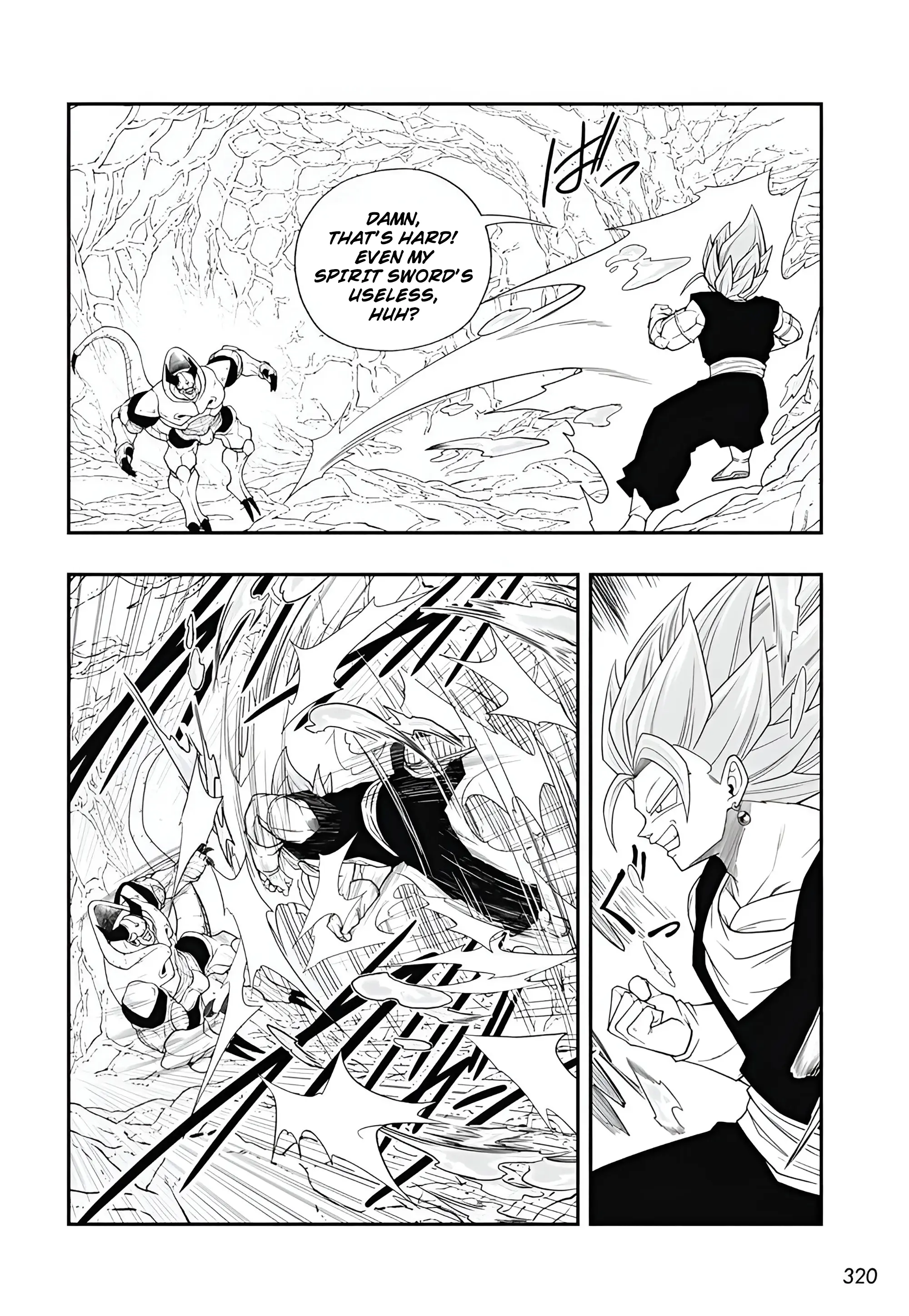 Super Dragon Ball Heroes: Meteor Mission! - Vol.1 Chapter 8: The 'God-Surpassing' Vegetto Launches An Assault On The 'God-Eater'!!