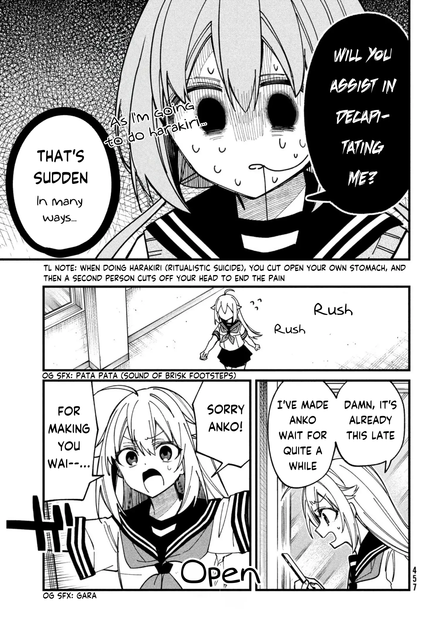 Shikanoko Nokonoko Koshitantan - Vol.6 Chapter 35: Tanukikouji Kinu's Depression