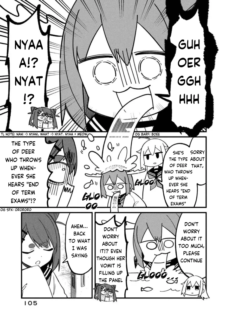 Shikanoko Nokonoko Koshitantan - Vol.5 Chapter 31: Studying For The Test!!