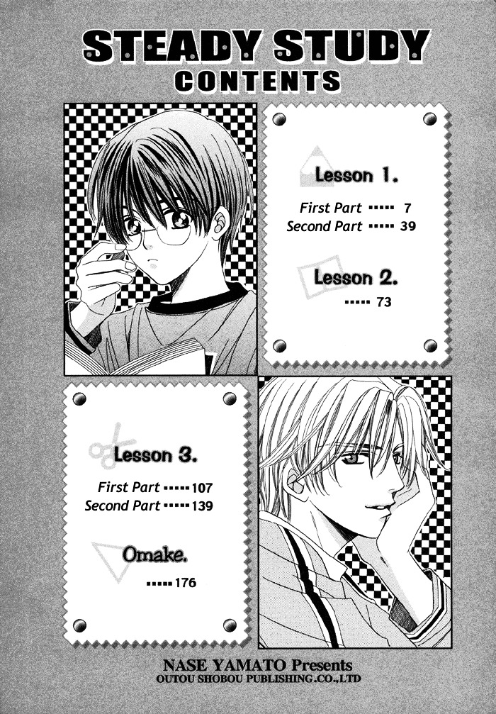 Steady Study (Yamato Nase) - Vol.1 Chapter 1 : Lesson 1