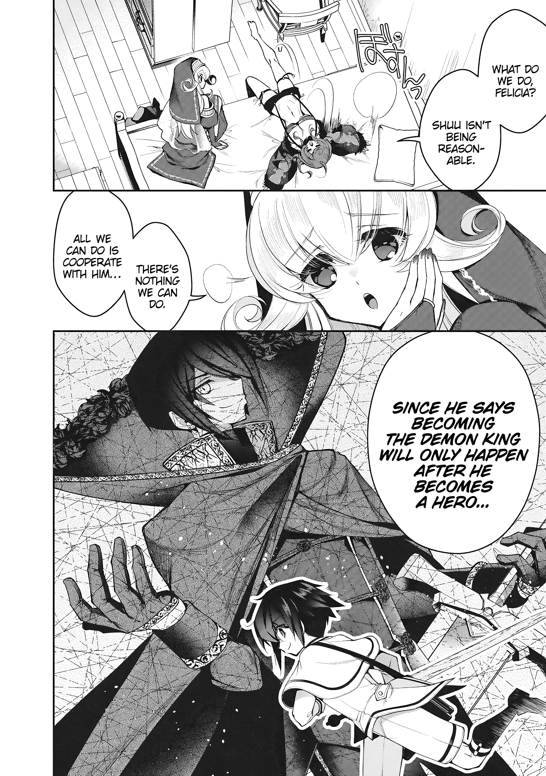 The Fallen Hero And The Rikka Witches - Vol.1 Chapter 2.1: The Power Of The Demon King