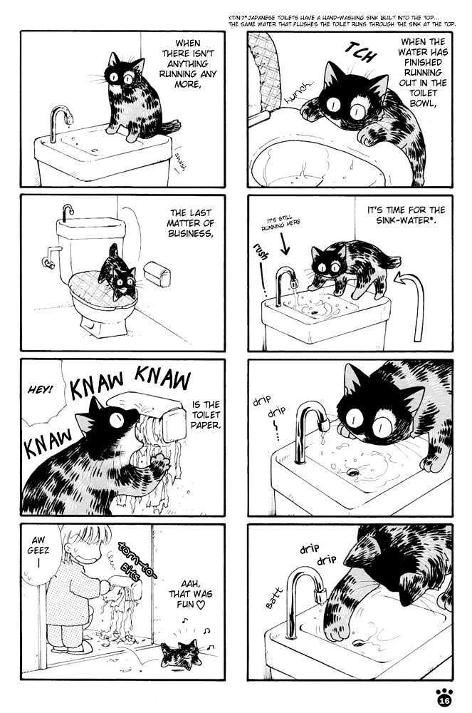 Honjitsu No Neko - Vol.1 Chapter 3 : Deruderu Loves The Toilet