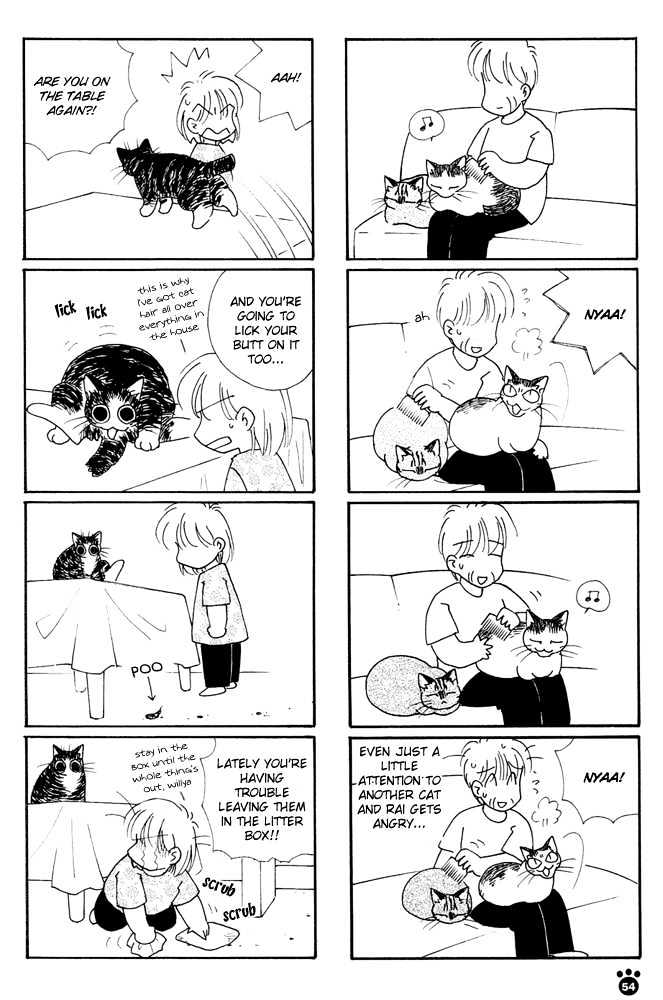 Honjitsu No Neko - Vol.1 Chapter 9 : Scramble For Mama S Lap