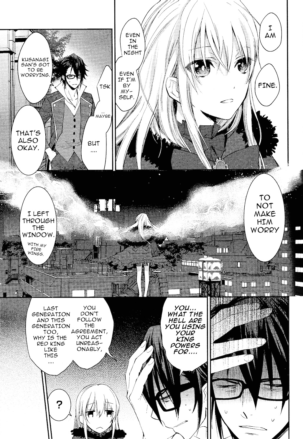 K - Countdown - Chapter 6 : Damaged Blue