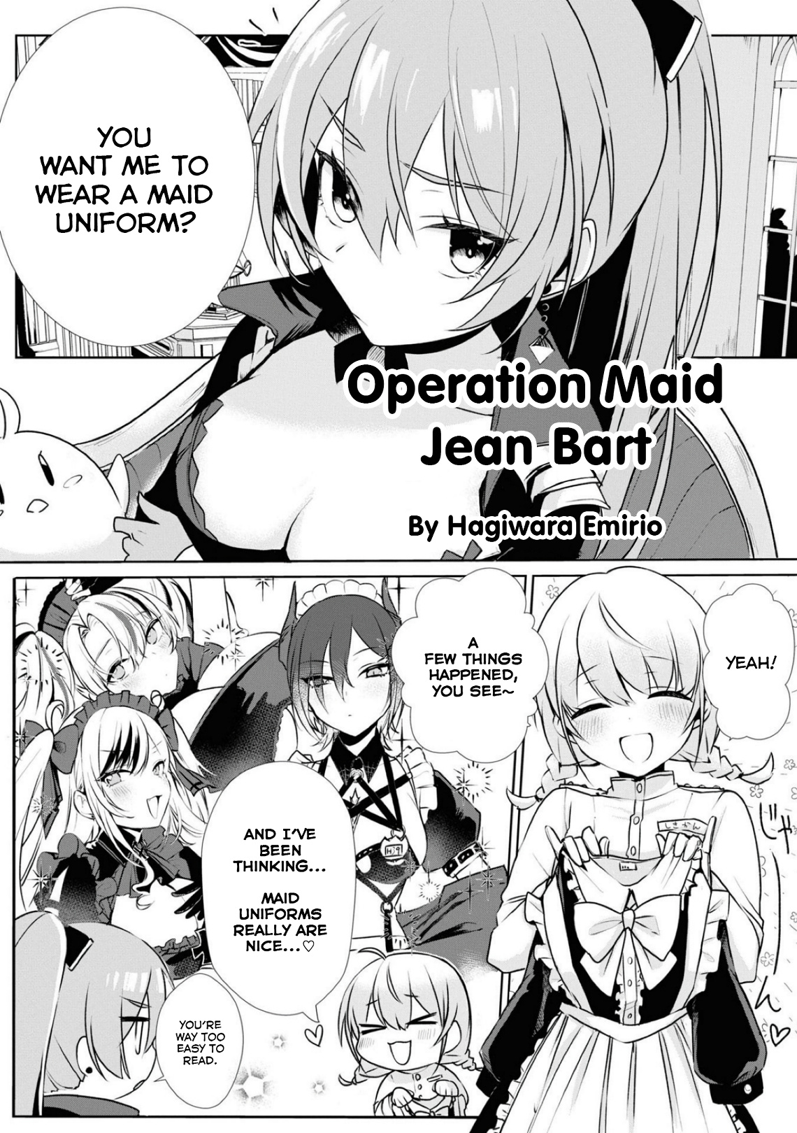 Azur Lane Comic Anthology Breaking!! - Vol.8 Chapter 105: Operation Maid Jean Bart