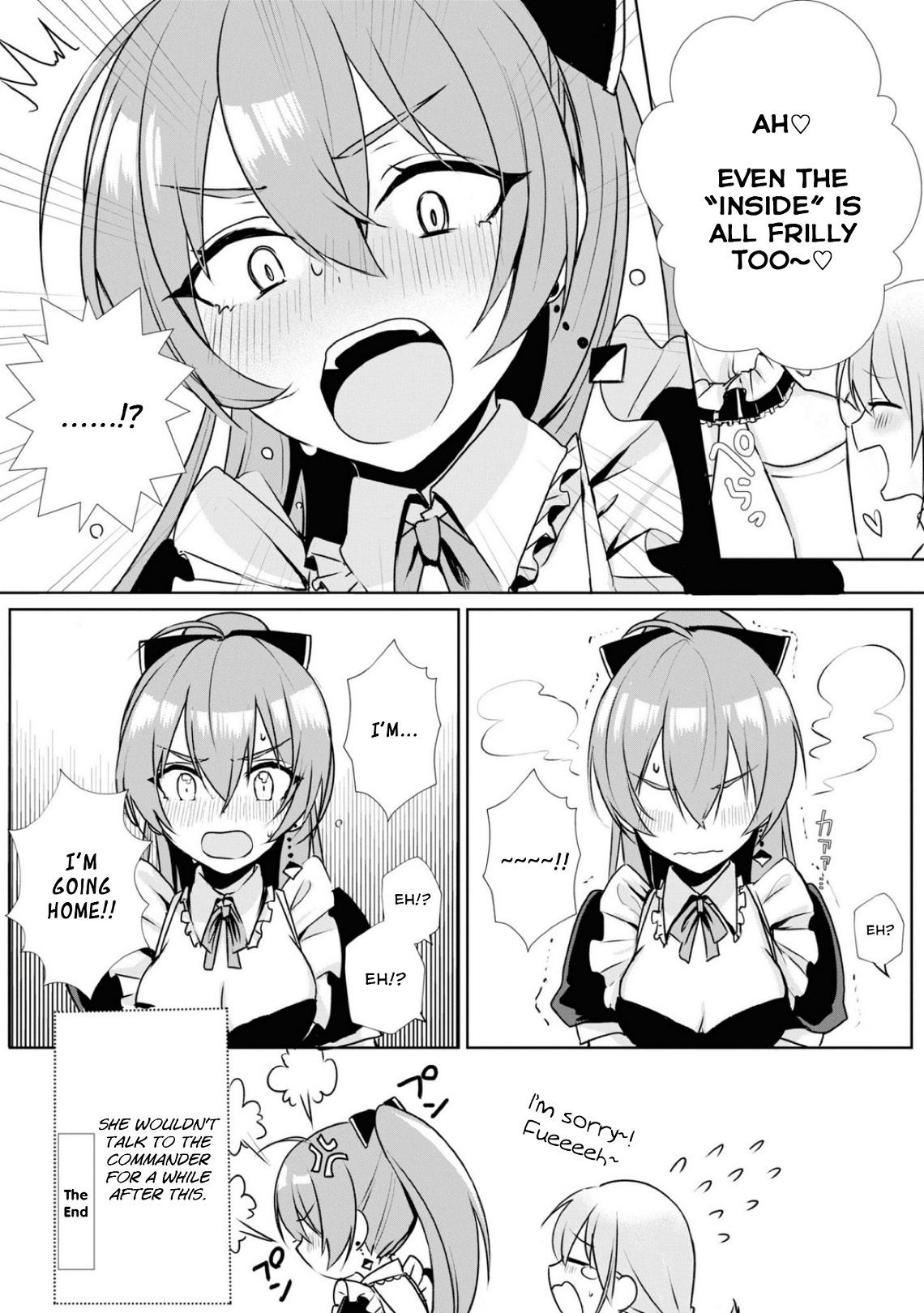 Azur Lane Comic Anthology Breaking!! - Vol.8 Chapter 105: Operation Maid Jean Bart