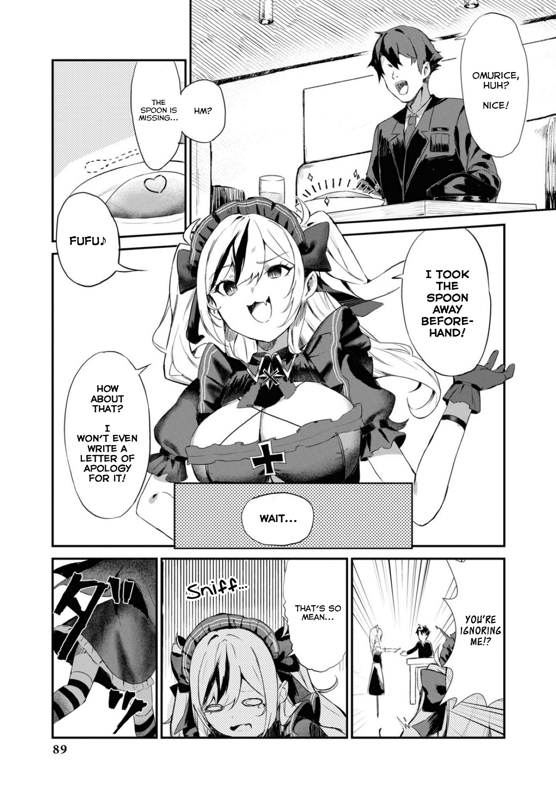 Azur Lane Comic Anthology Breaking!! - Vol.8 Chapter 109: Elbe-Chan Wants To Be A Bad Girl!