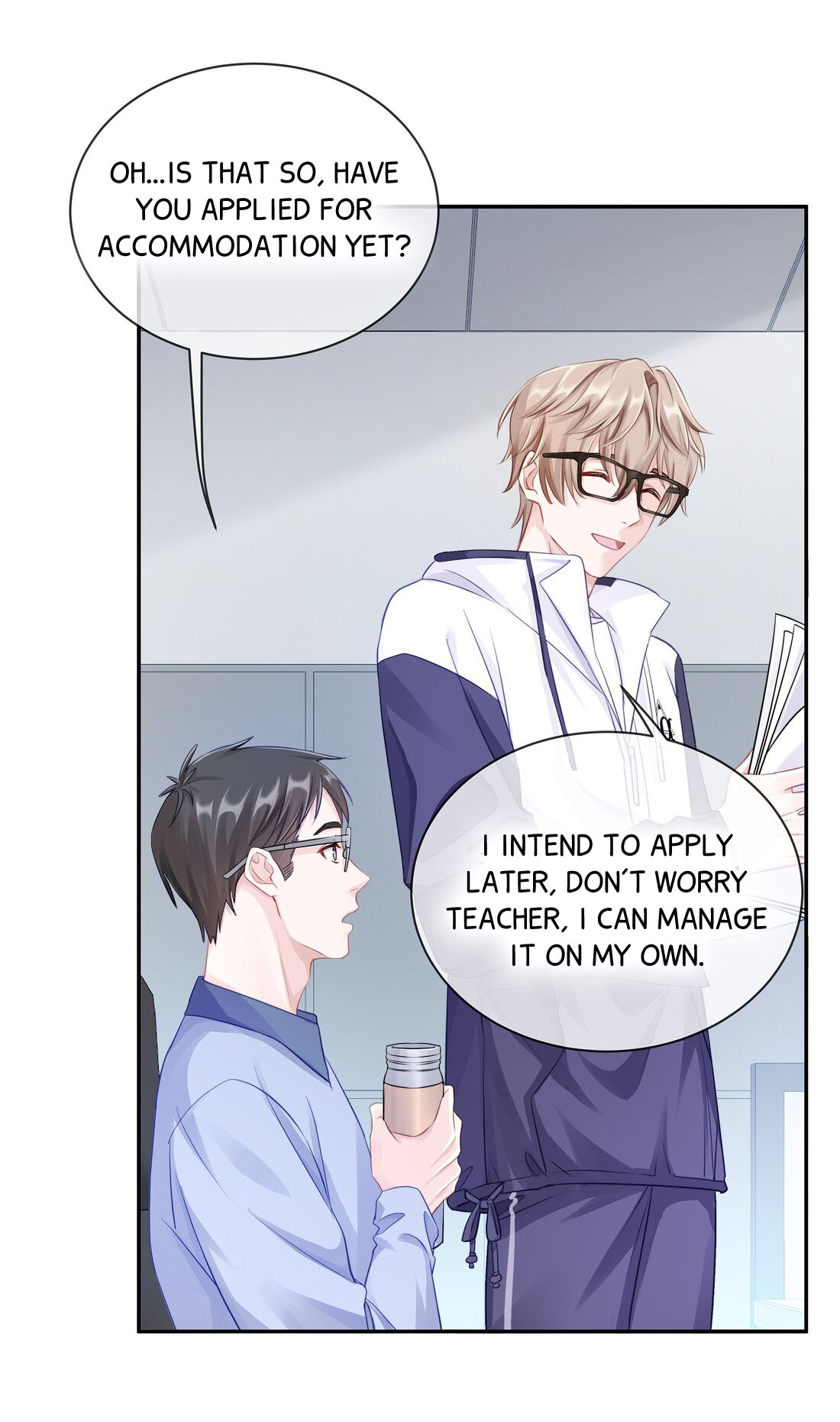 Don't Ignore Me - Vol.1 Chapter 1: A Super Handsome Dominant Α Transferred To Class?