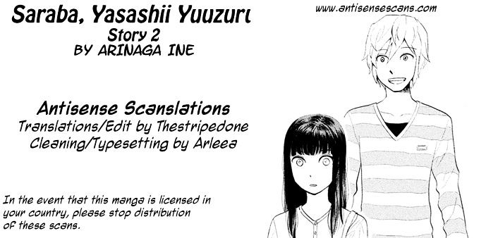 Saraba, Yasashii Yuuzuru - Vol.1 Chapter 2 : Goodbye My Sweet Crane