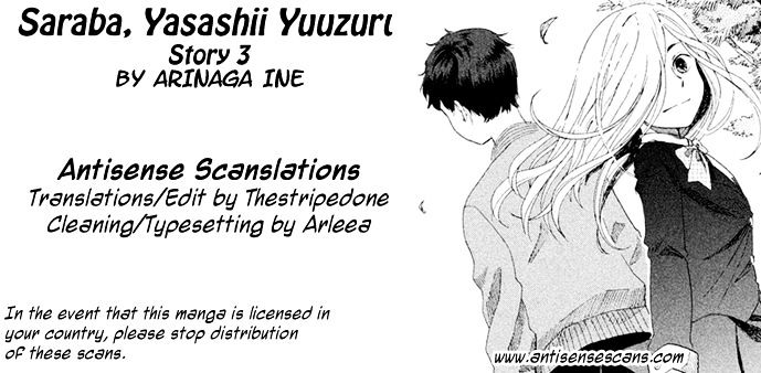 Saraba, Yasashii Yuuzuru - Vol.1 Chapter 3 : To You, With Tear-Streaked Face