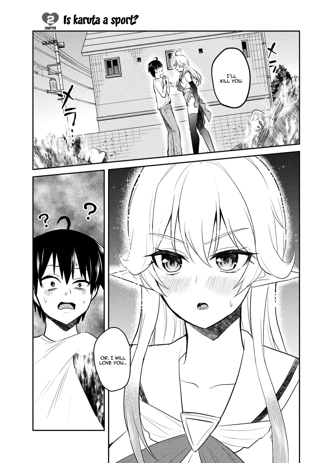 Otaku No Tonari Wa Erufu Desuka? - Vol.1 Chapter 2: Is Karuta A Sport?