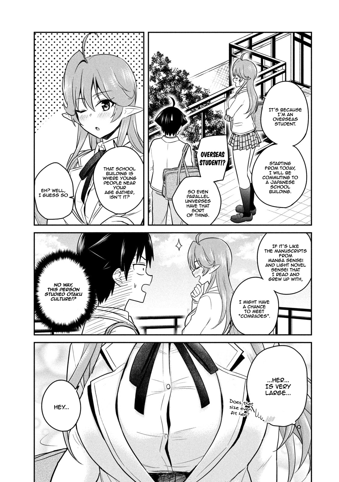 Otaku No Tonari Wa Erufu Desuka? - Vol.1 Chapter 3: Are The Boiled Eggs Half Cooked?