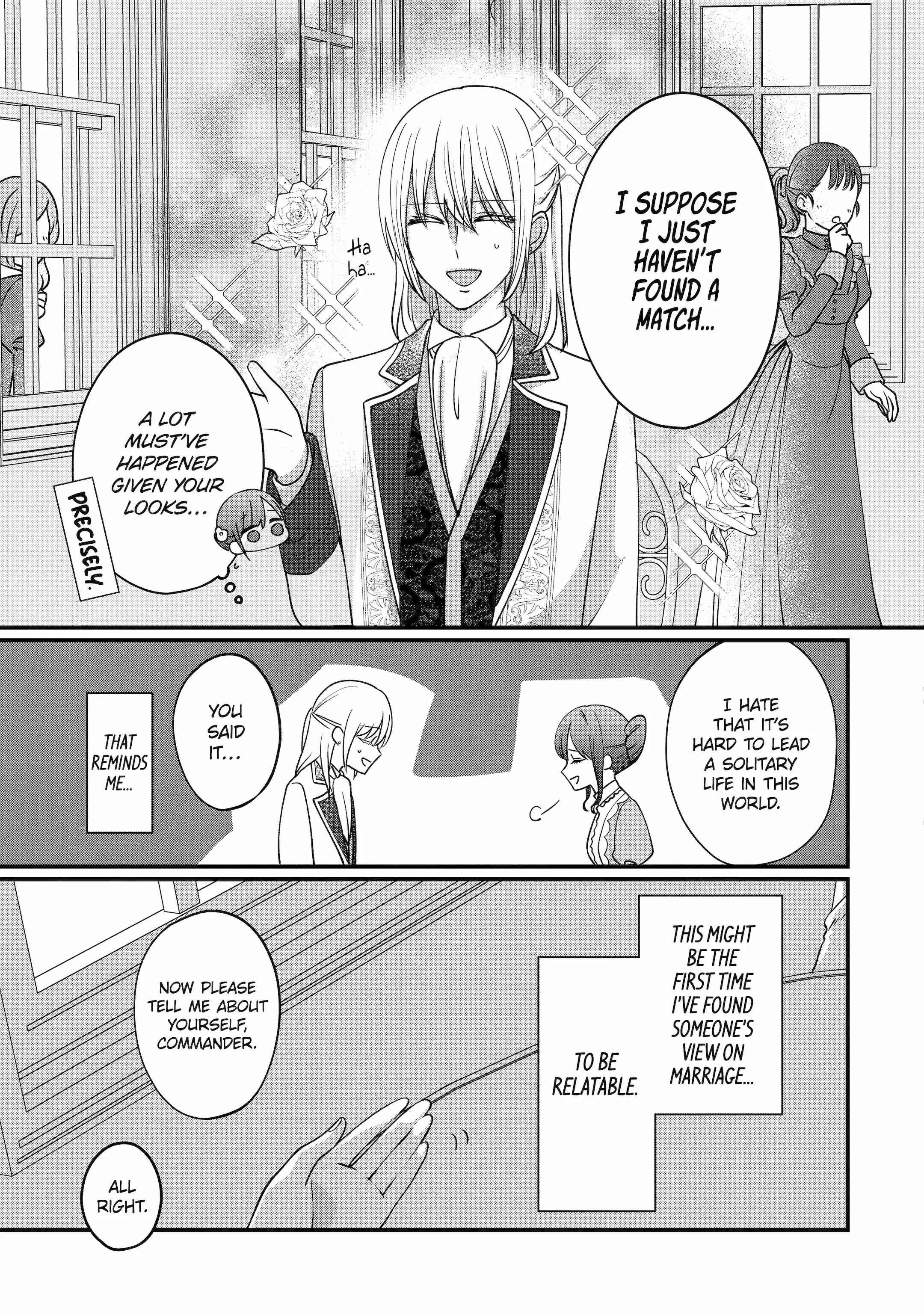 The Commander Sorcerer's Contract Marriage «Official» - Chapter 1.2