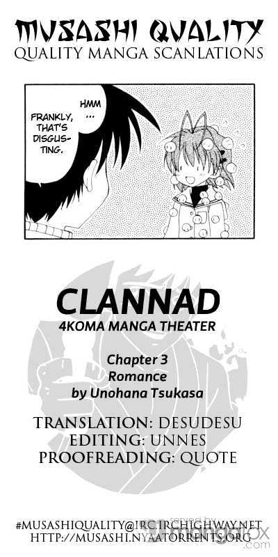 Clannad - 4-Koma Manga Theater - Vol.1 Chapter 3